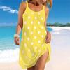 Women's Beach Dress Mini Dress  Polka Dot  Print Casual Modern Dress Sleeveless Loose Fit Outdoor Daily Summer