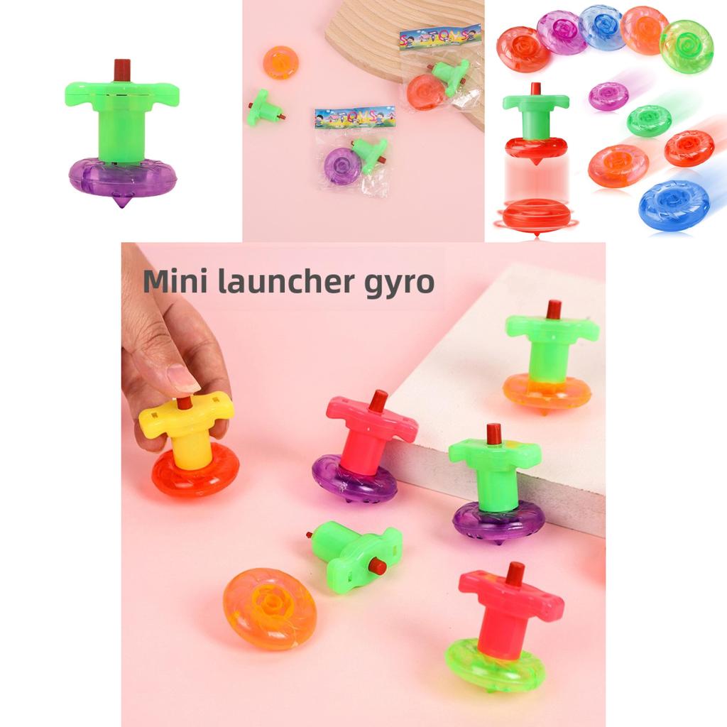 Classic Kids Transmitter Gyroscope Set Toy With Launching Mechanism For Children And Collectors