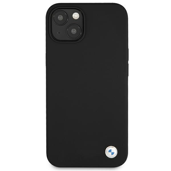 Etui do iPhone 13 Mini BMW Silicone Signature Czarne