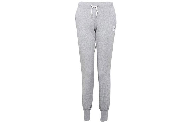 Converse Chuck Knitted Sweatpants Women s Gray Moderate Cuffed Pants 10004546-A01 M