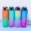 High-Capacity, Heat-Resistant Plastic Sports Water Bottle for Outdoor Activities