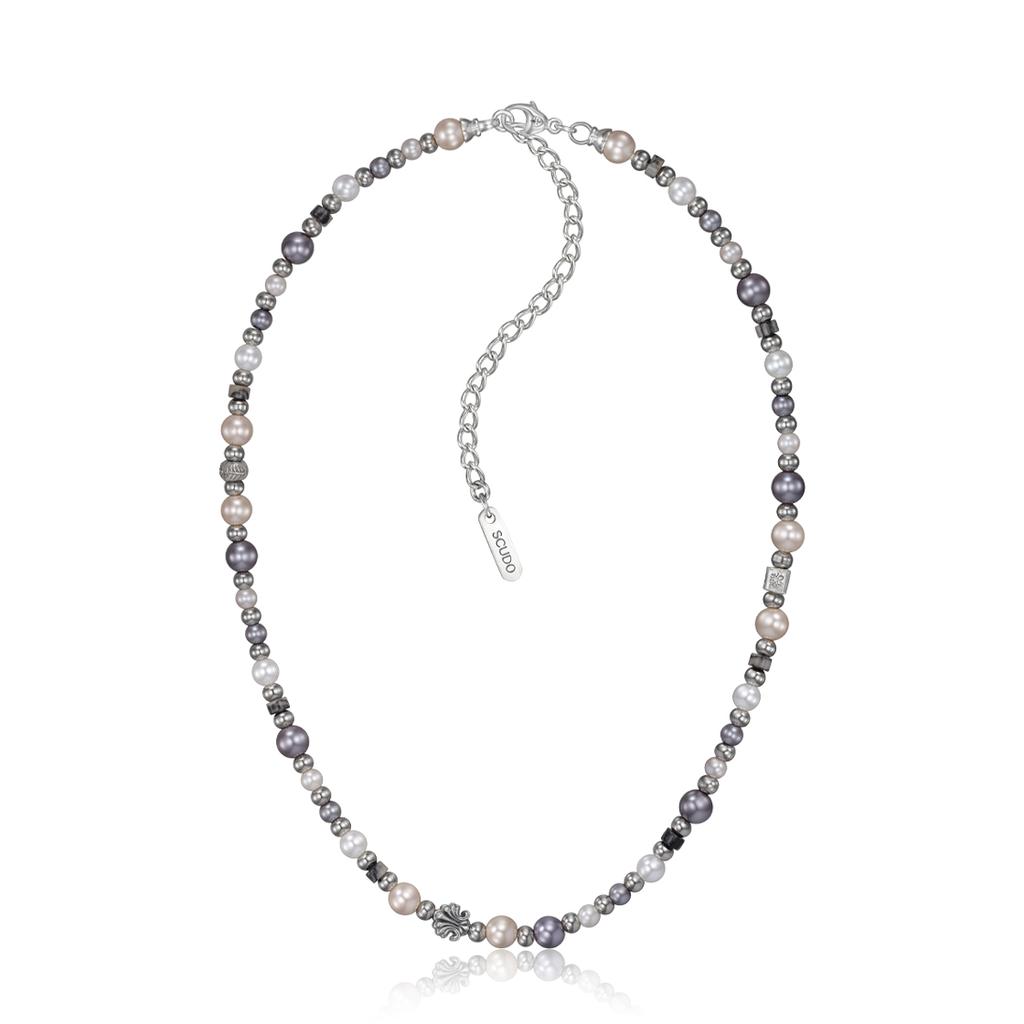 Scudo Shell Multi Pearl Karen Necklace