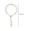 Rosary Finger Baptism Rosaries White Rose Bracelet for Baptism Favor Christening