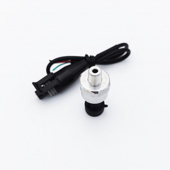 Pressure Sensor Transducer Transmitter for Water Oil Fuel Gas Air 1/8NPT DC 5V Ceramic Sensor Stainless Steel 5-300psi Optional