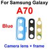 Camera Lens Frame Use For Samsung Galaxy A50 A70 A80 SM-A505F SM-A705F SM-A805F WEETEN Rear Back Camera Glass Lens Holder Parts