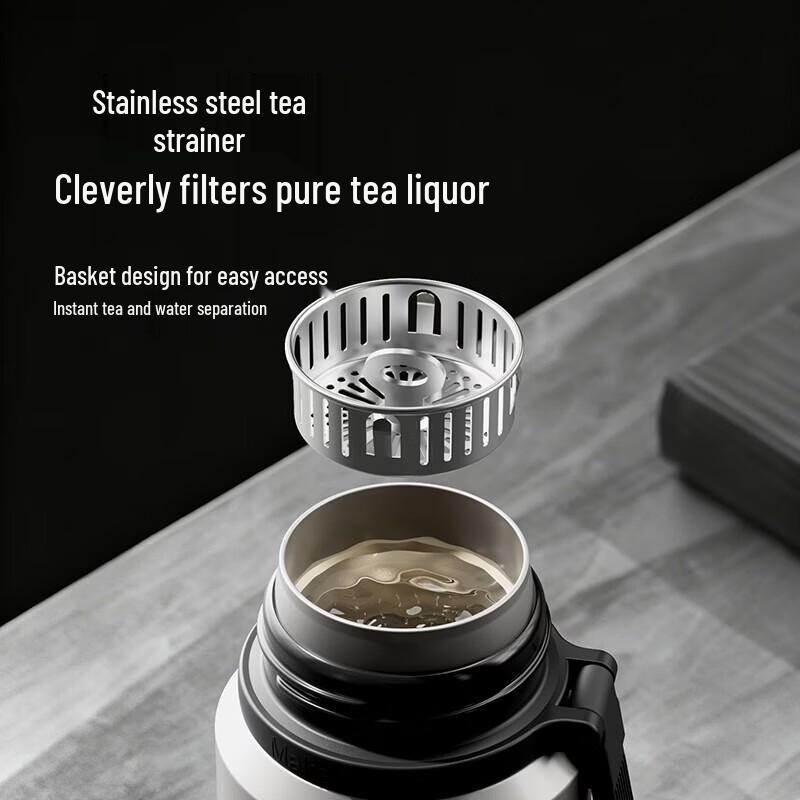 Fuguang 800ml 316L Stainless Steel Tea Infuser Thermos