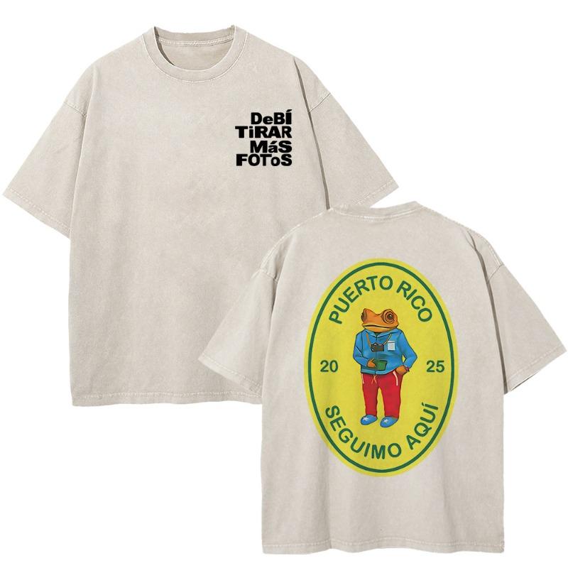 Kingdom hearts Maglietta Lavata 2026 Nuovo Modello personalità Vestiti camicia Abbigliamento per tutto l'anno Streetwear Alla moda Vintage Traspirante