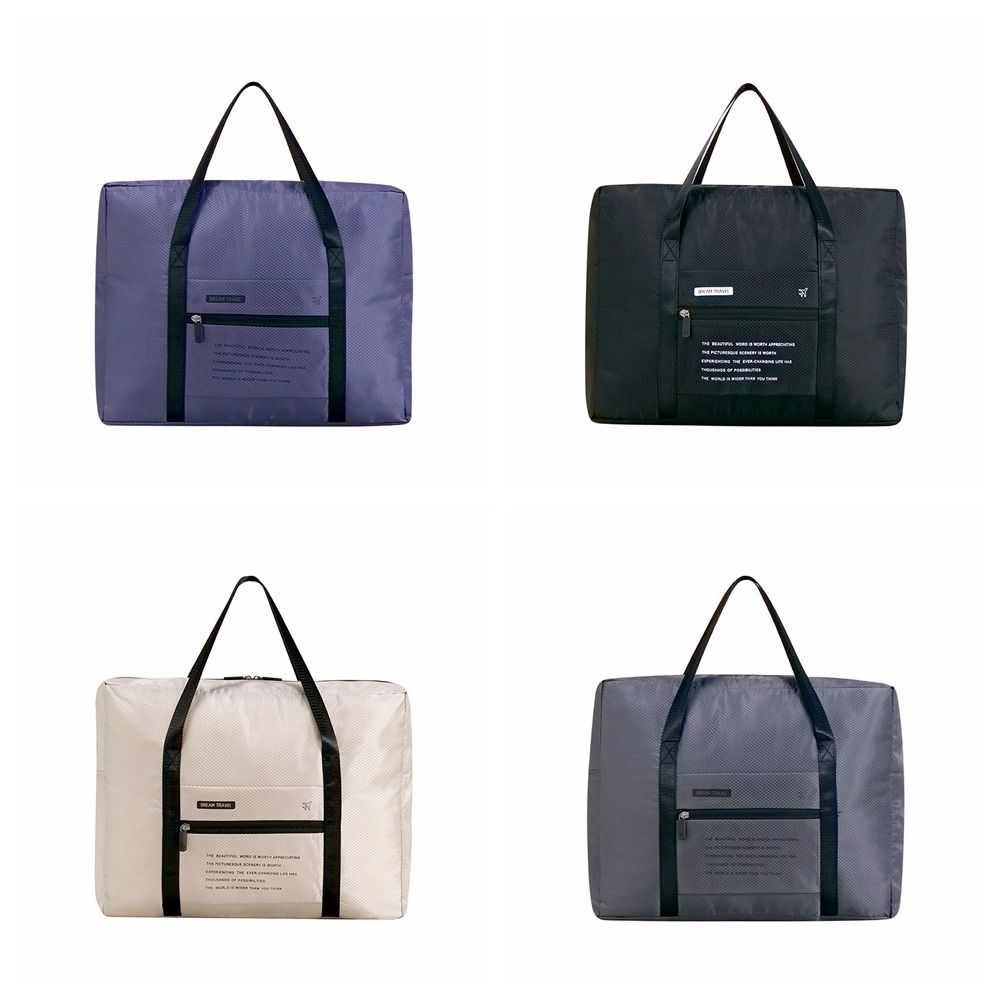 Waterproof Foldable Nylon Travel Bag Multifunctional Fitness Training Bag Hand Luggage Bag  Gym