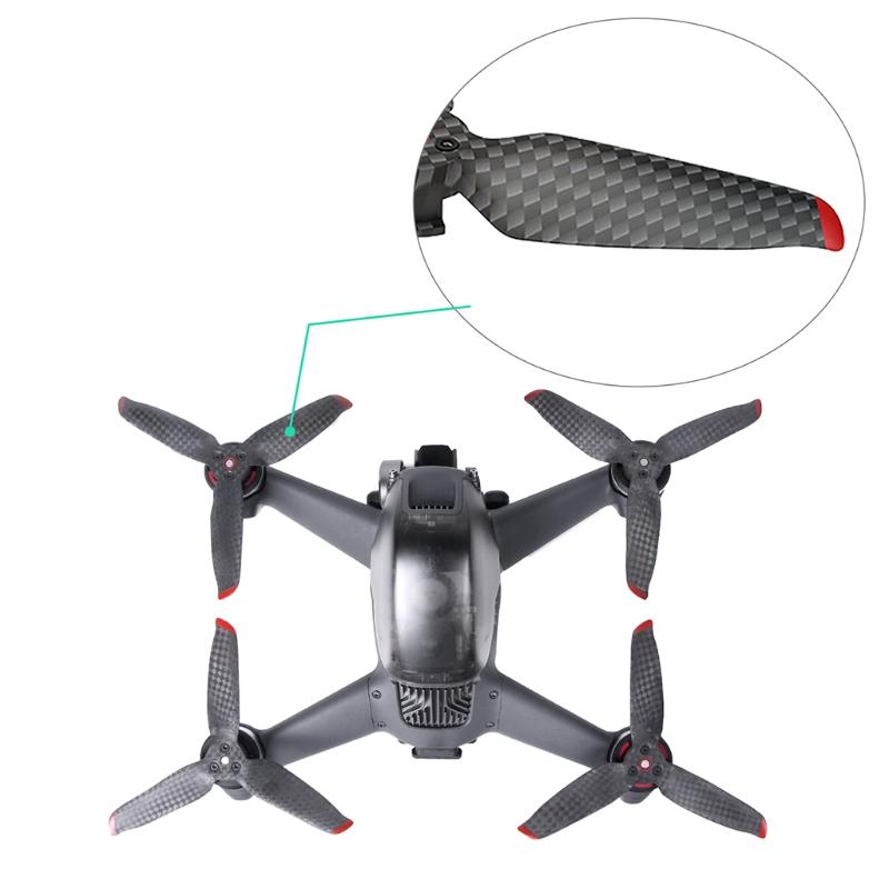 Quick-Release  Props Replacement Parts Carbon Fiber Propeller Low Noise for-D-JI FPV Combo