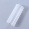 2 In 1 Sheath Tube 18650 Battery White Casing for Flashlight Torch Lamp Holder Case
