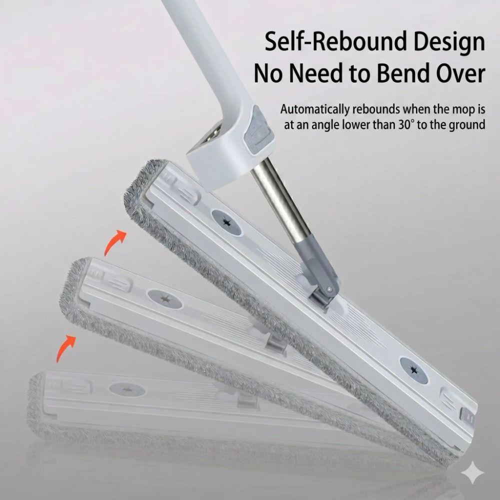 360 Degree Rotation Flat Mop Self Cleaning Hand-free Mop Durable Squeeze Mop  Cleaning Tool