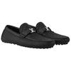 Louis Vuitton Silverstone Gommino Loafers Men's Black 1AHRRK