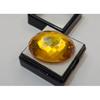 Certified Yellow Color Zircon Cambodia Oval Cut 80+ Ct Fabulous Loose Gemstone