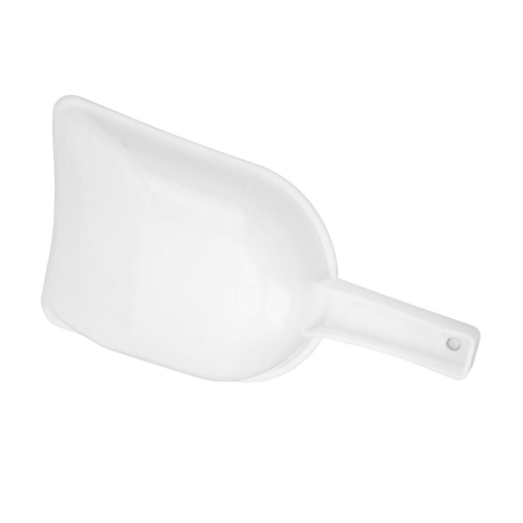 Plastic Feed Shovel Easy Clean PE Refrigerator Ice   Snow Scoop Handle with Hook
