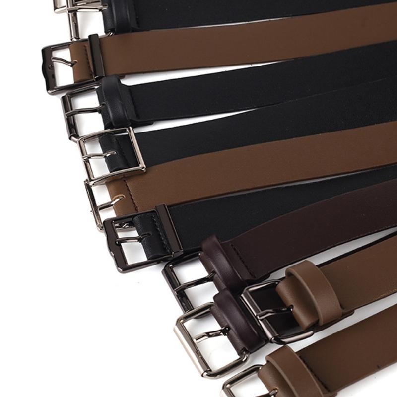 4Pcs Adjustable PU Leather Coat Sleeve Extender Strap Cuff Adjuster Belt For Coat Jackets Windbreaker Clothing Repair