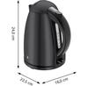 Чайник WMF Stelio 1.7l deep black (7211419477)
