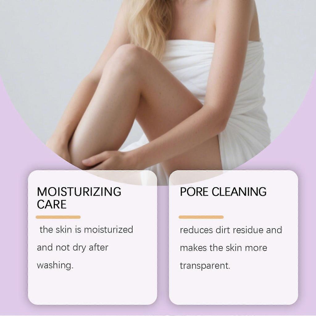 Body Exfoliating And Cleansing Soap Gently Cleanses The Body And Skin, Leaving A Fragrant And Moisturizing Bath Care