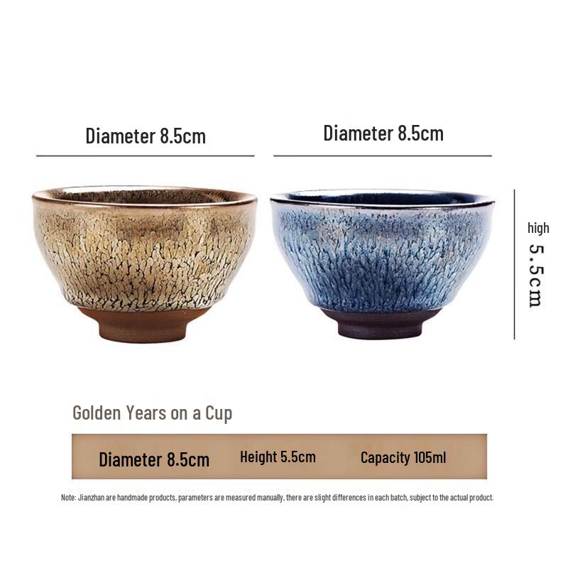 Jian Zhan Master Teacup Pair