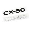 ABS Car Body Fender Side 3D Letter Emblem for Mazda CX4 CX5 CX7 CX30 CX50 CX60 CX90 C-HR Rear Trunk Badge Replaced Sticker lfpaz09