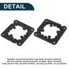 TUCKBOLD Speaker Spacer Midrange Speaker Spacer Compatible with Waterproof Speaker Subwoofer Mount 2pcs Rings, Adapters, Nissan, Spacers, Black,