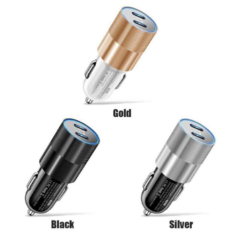 

Быстрое зарядное устройство 40 Вт типа C, двухпортовая станция быстрой зарядки, двойное зарядное устройство Pd, совместимое с Iphone 13