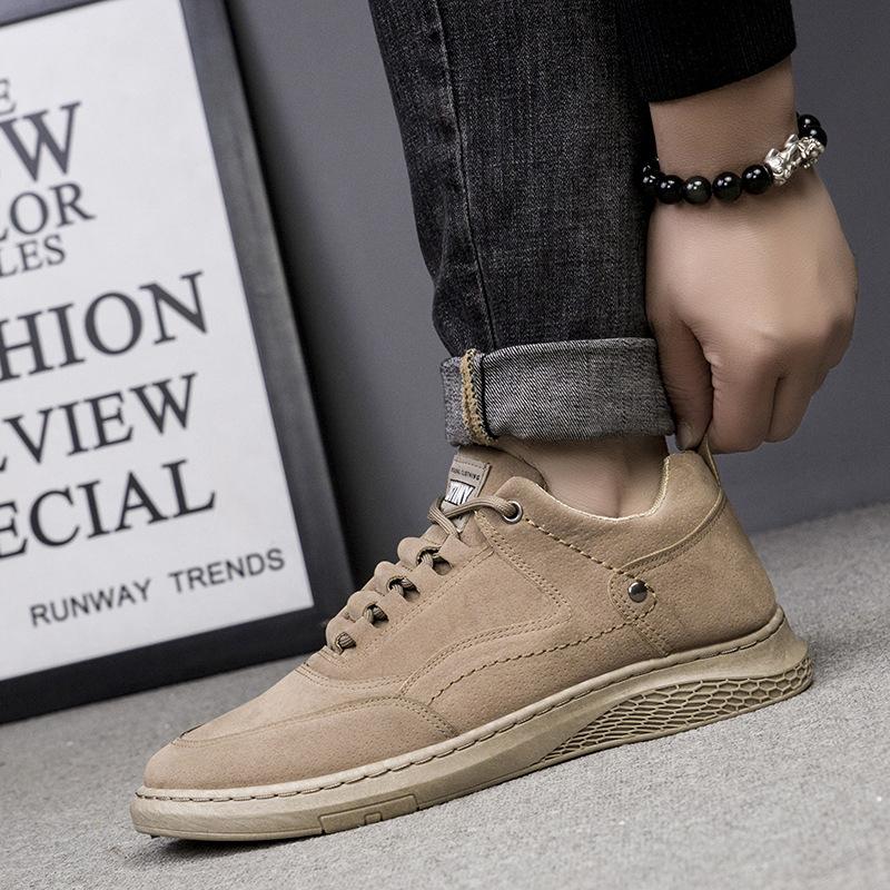 Men's shoes 2025 spring new Korean version sports shoes men's fashion casual shoes trendy running shoes trendy shoes men