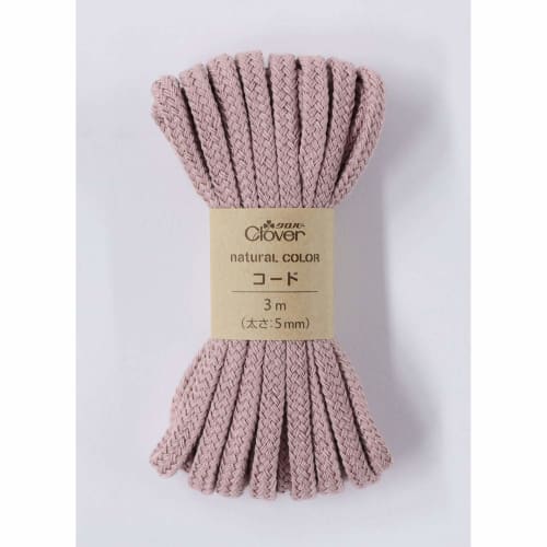 Clover Natural Color Cord 3m Old Rose 26-189