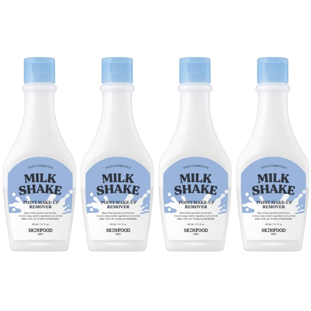 SKINFOOD Milk Shake Point Make-up Remover 160ml*1Pc/2Pcs/3Pcs/4Pcs