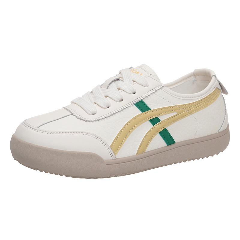 Leather soft-soled women's shoes autumn new versatile little white shoes casual sports shoes