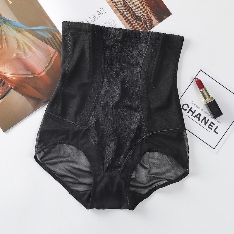 Postpartum High-Waist Shaping Underwear Women's Abdomen Lifting Hip-Threading Breathable Thin Waist Shaping Pants