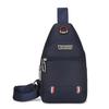 Neue Brusttasche Herrentasche Einzelschulter Umhängetasche Lässige diagonale Umhängetasche Oxford-Stoff Brust schräg Rucksack Trendige kleine Herrentasche