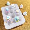 Resin Shaker Fillings Mold Micro Pudding Mold Epoxy Resin Mold Filler Quicksand Casting Filling Mold for Jewelry Making