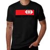 Swiss Federal Railways SBBCFFFFS Logo TShirt Performance Workout Short Sleeve Tee