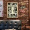 Vintage Metal Wall Art Plaque, Retro Iron Painting Bar Home Decor