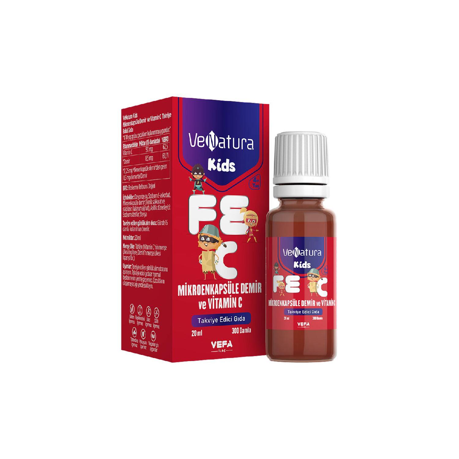 

Kids Microencapsule Iron And Vitamin C 20ml Drop