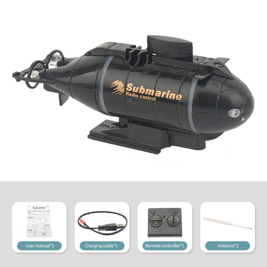 Mini RC Submarine Remote Control Boat Mini RC Boat RC Race Boat 6CH Gift Toy Kids Boys
