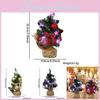 Mini Christmas Tree Decorative Led Light Tabletop Ornament For Festive Home Atmosphere