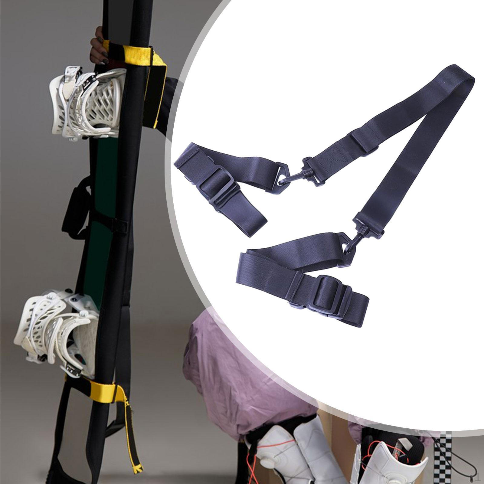 

Ремни для крепления лыж Ручка Практичная нейлоновая полиэстеровая смесь Плечо Single Shoulder