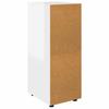 Storage Cabinet Glossy White 40 X 48 X 105 Cm