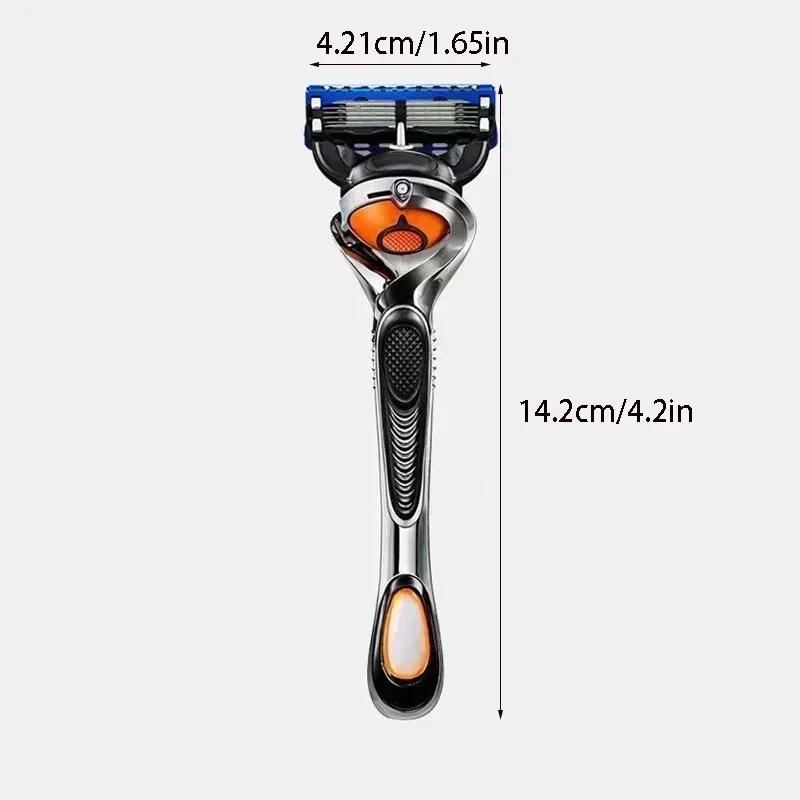 5-layer Razor Blades Replacement Blades for Men's Shavers Shaving Safety Razor Skin Protection Classic Reusable Blade Razor