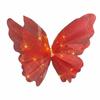 50CM Sparkling Yarn Flower Silk Material Colorful Luminous Decoration Artificial Fake Flowers Butterfly Strip Light