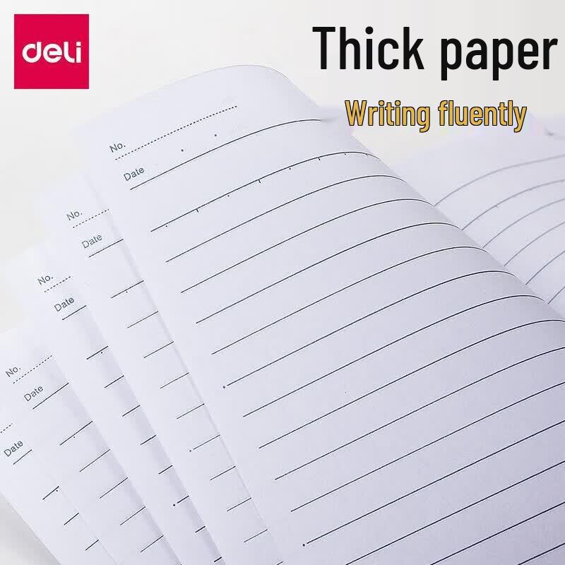 Deli 7655 A5 Soft Cover Notebook