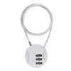 50cm Wire Rope Digit Padlock Password Code Security Lock Smart Combination Lock for Motorcycle Helmet Lock Extended Wire Rope