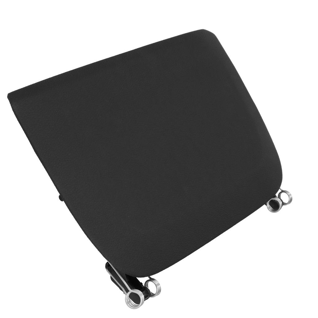 Seat Back Panel Trim Artificial Leather Cover Car Interior Accessory Fit for 5 7 Series F07 F10 F11 F18 F01 Black