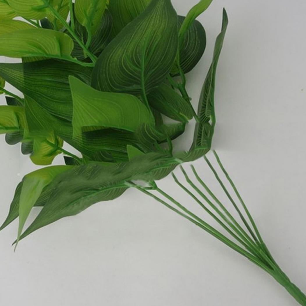 Yousheng Домашний декор 1 шт. куст с искусственными листьями и листвой — фото 7