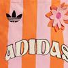 New Adidas Cotton Shoulder Bag Unisex Half Pink Spark & Half Sun Orange KB8507