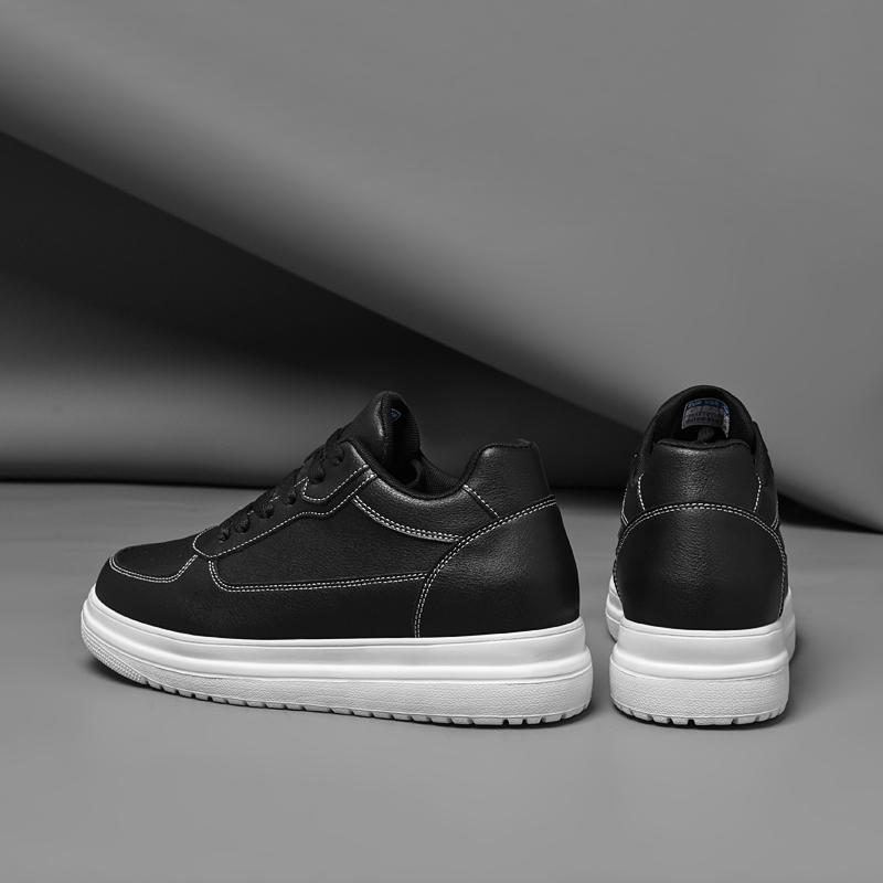 Scarpe Uomo Vera Pelle Nuove alla Moda Calzature da Trekking Versatili Antiscivolo Scarpe Sportive Versatili Antiscivolo Scarpe da Ginnastica da Uomo Trainer