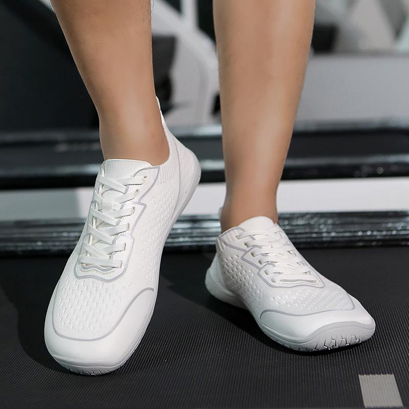 Mesh Casual Sneakers met Brede Neus Lichtgewicht Ademend Crosstraining Schoenen Dames Heren Antislip Wandelen Platte Schoenen