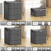 Home Essentials Storage Bag With Large Window Grid For Bedroom Organization