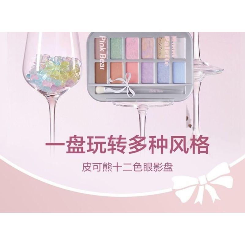 Pink Bear - Mood Eyeshaadow Palette - 3 Colors